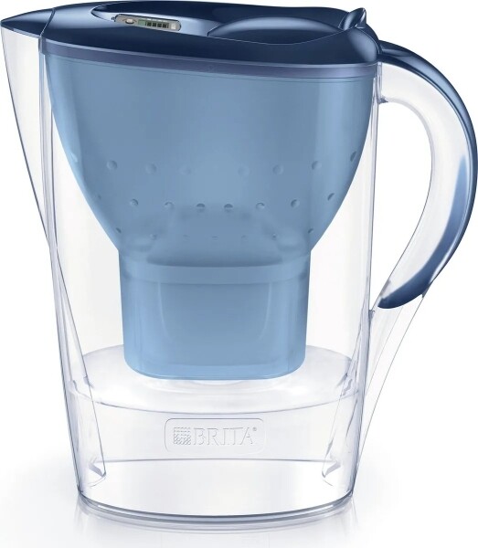 Brita - Marella Water Filter Jug Blue + 1 Maxtra Filter Cartridge 2.4L