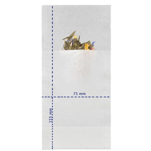 Tea filters S Finum - 2 to 4 cups - 100 pieces