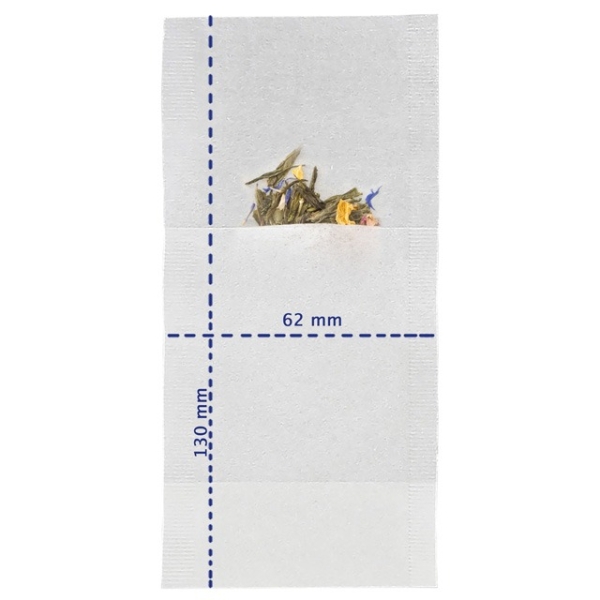 Tea filters XS Finum - 1 to 2 cups - 100 pieces