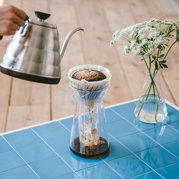 Hario V60 Iced Coffee Maker van glas
