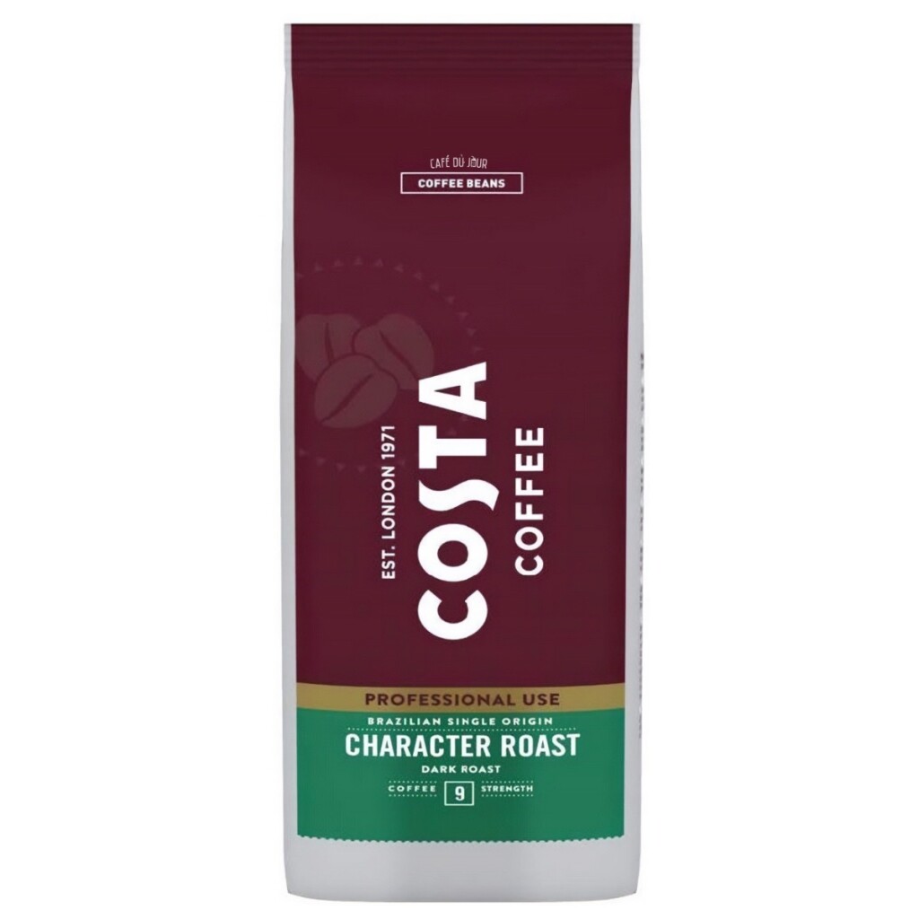 Costa Coffee Brazilian Single Origin Dark Roast - Coffee Beans - 1kg