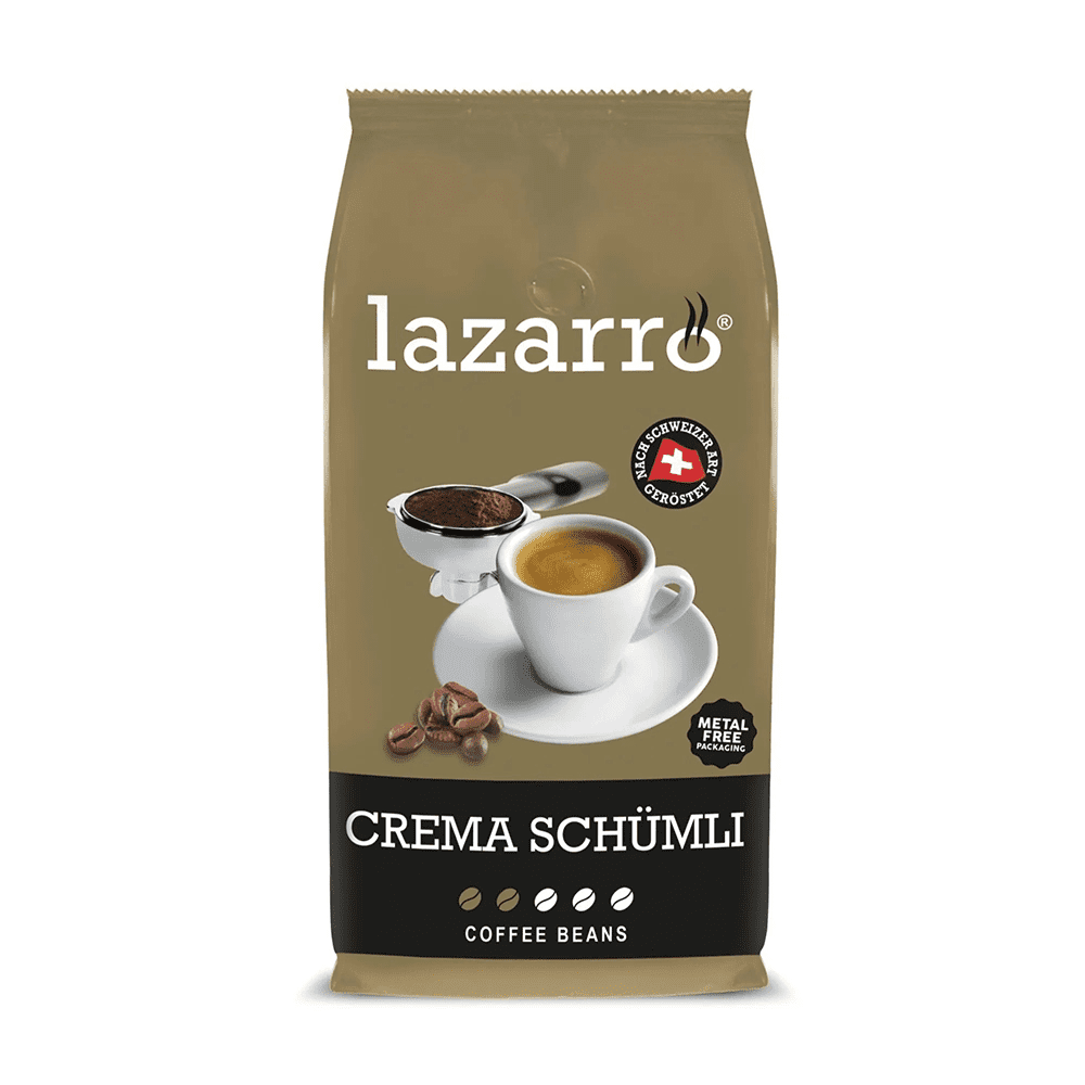 Lazarro Crema Schümli coffee beans - 1 kg